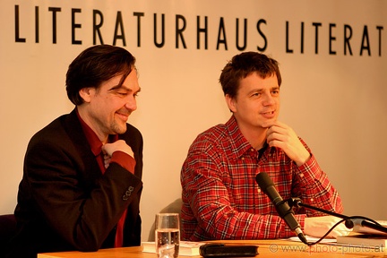 Juri Andruchowytsch und Radek Knapp (20070209 0026)